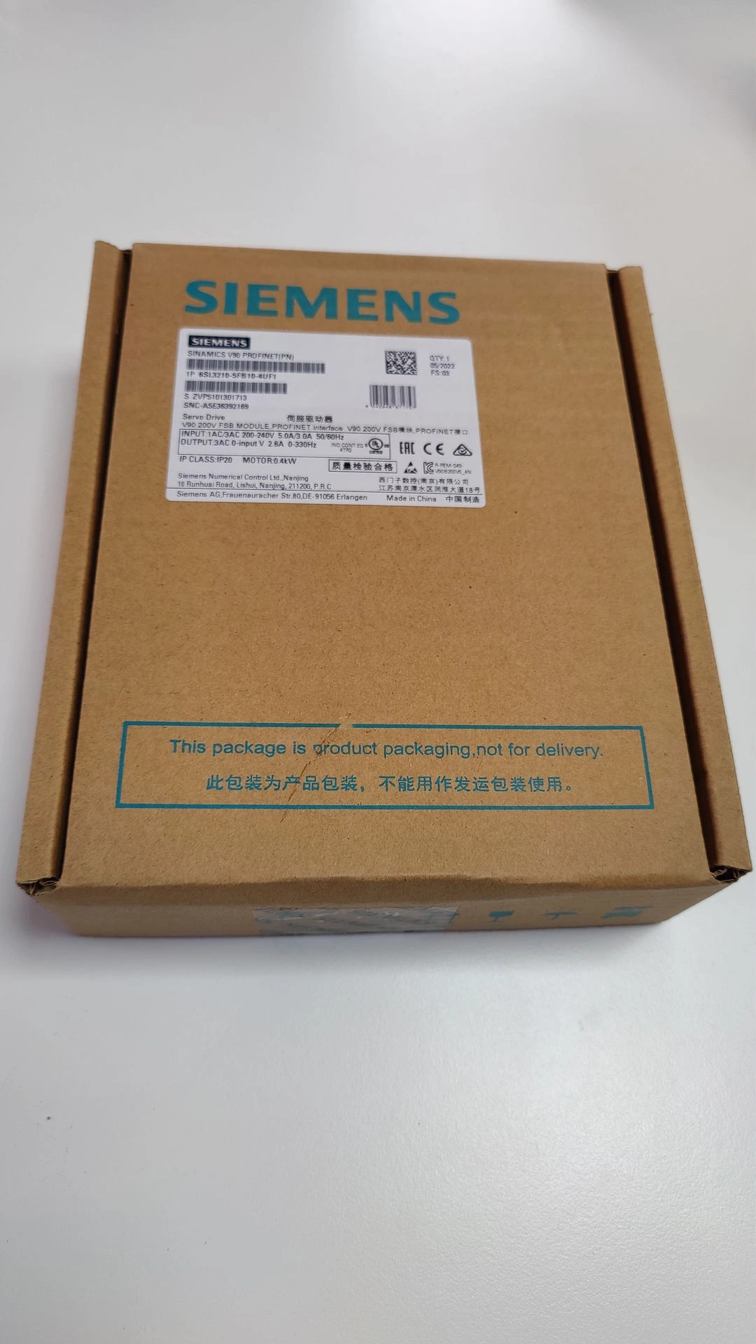 Siemens 6SL3210-5FB10-4UF1
